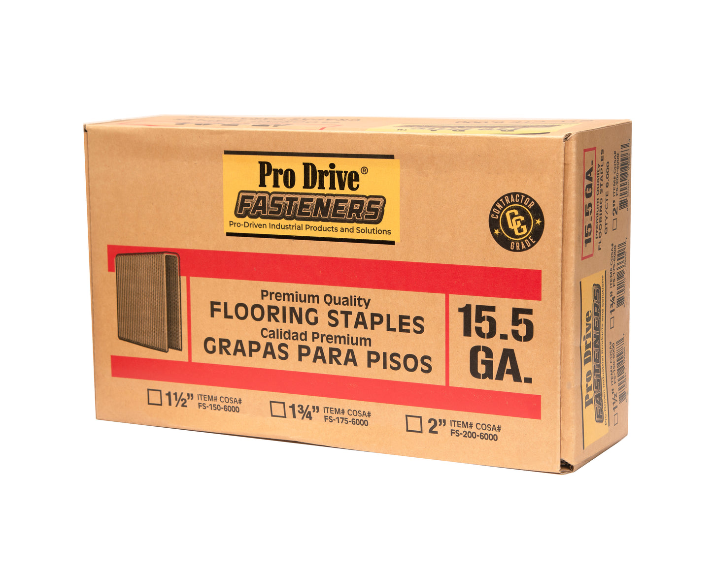 15.5 GA Hardwood Flooring Staples