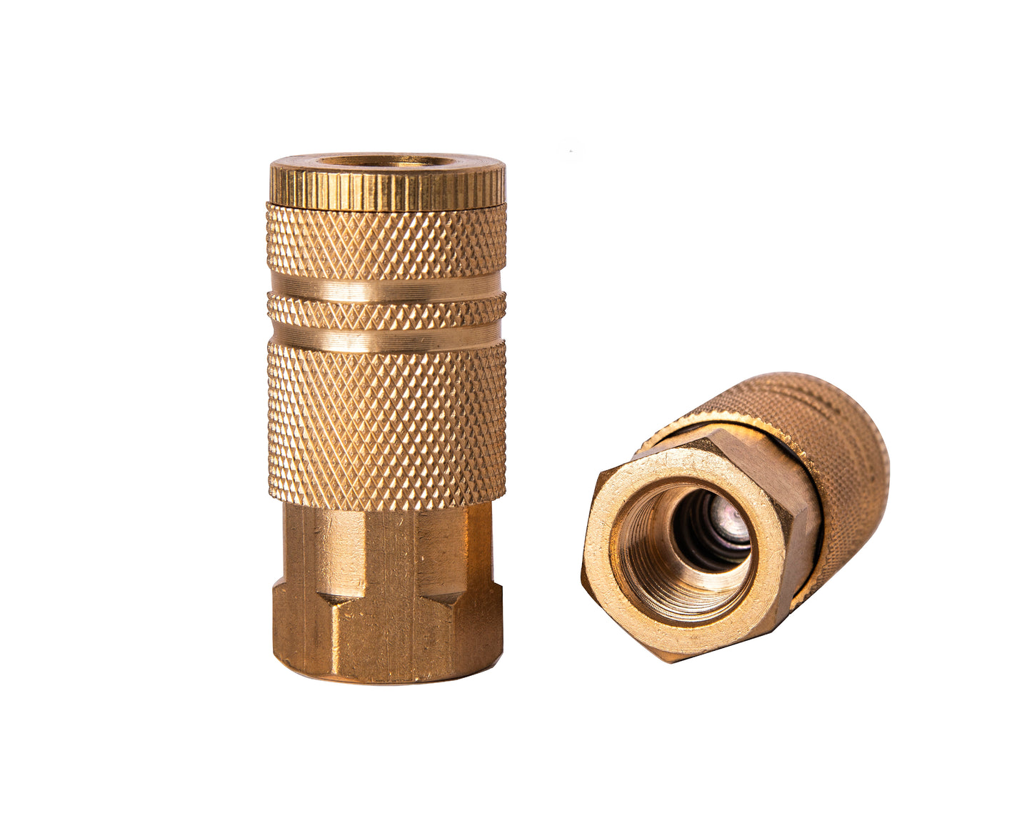 Acoplador de latón serie MIC hembra NPT de 1/4"