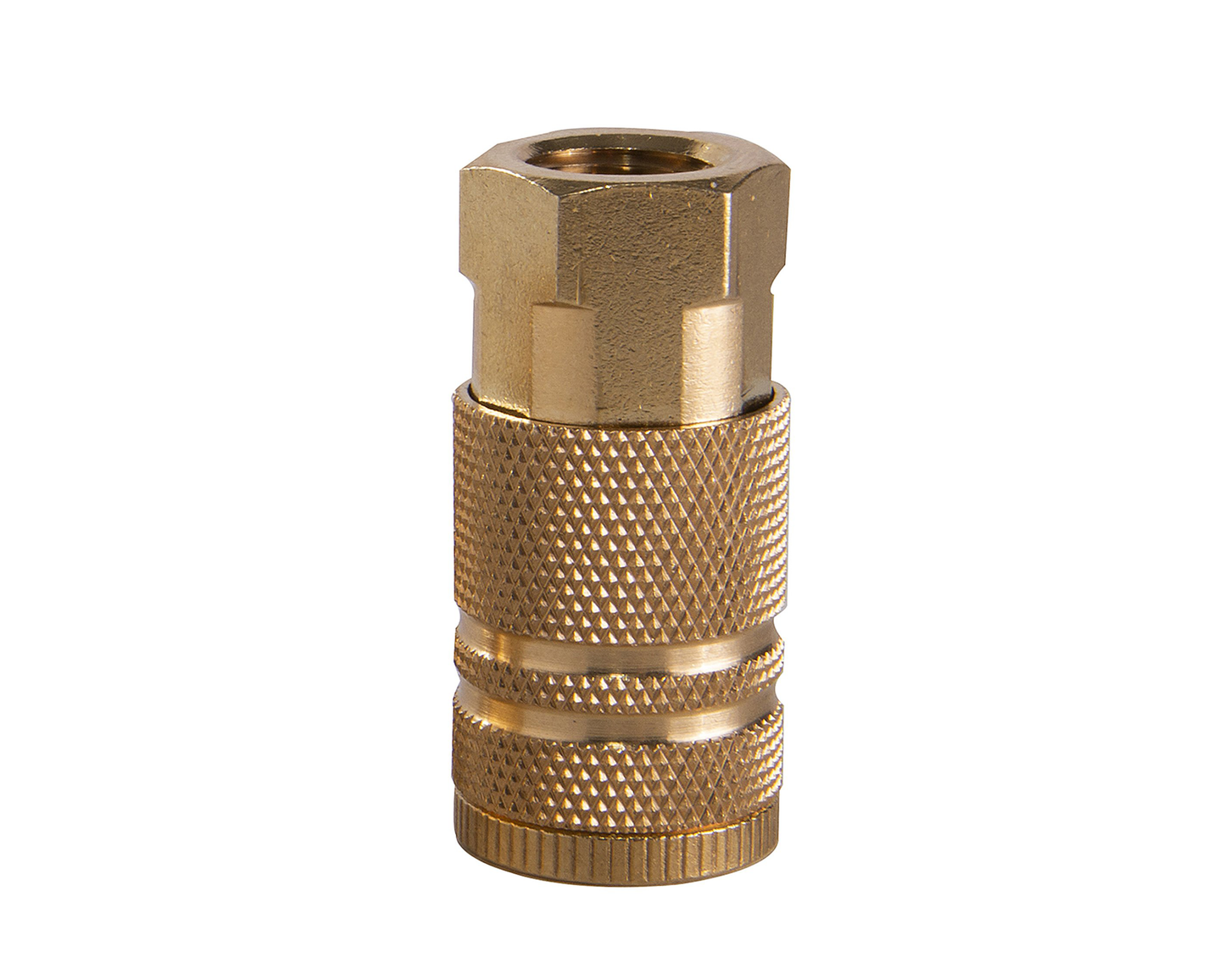 Acoplador de latón serie MIC hembra NPT de 1/4"