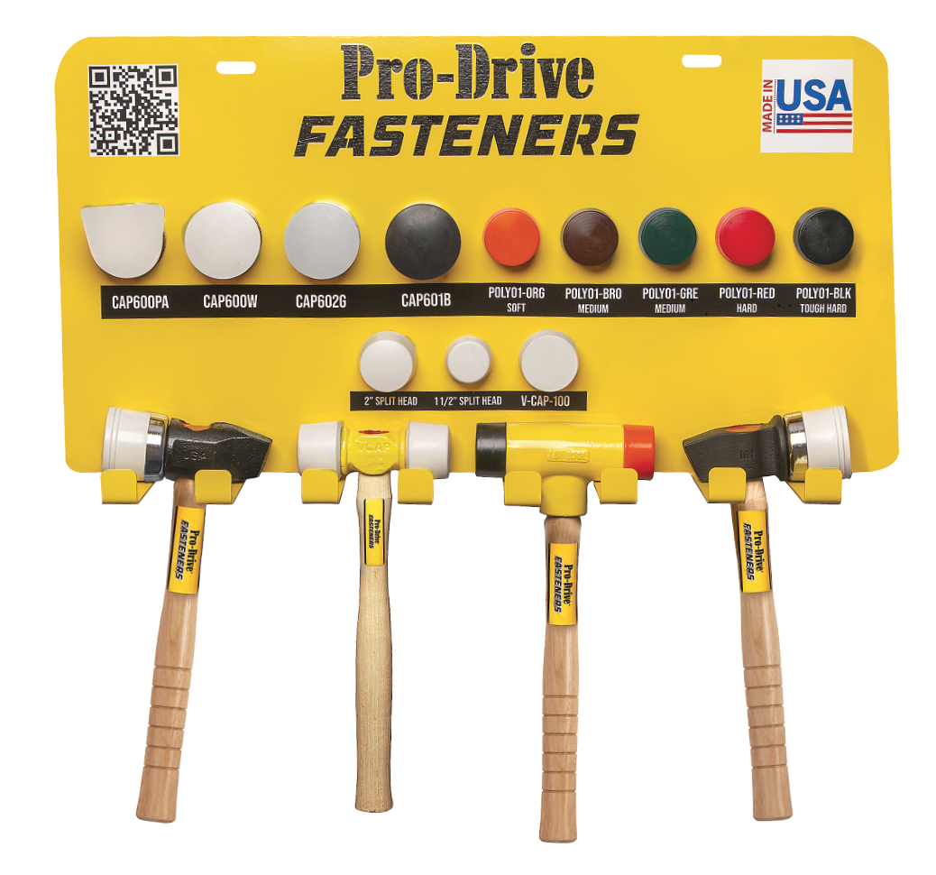 Pro-Drive Fasteners® mallet display
