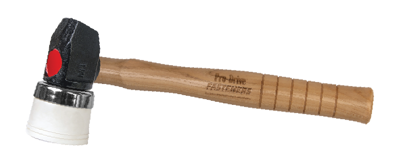 M1W Mallet — Steel Head / White Cap
