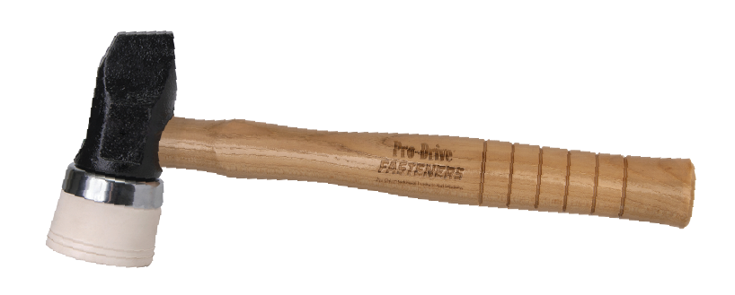 M5W Mallet — Steel Head / White Cap