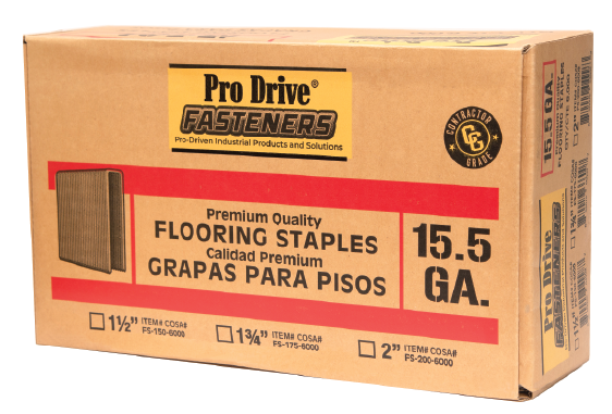 15.5 GA Hardwood flooring staple packaging