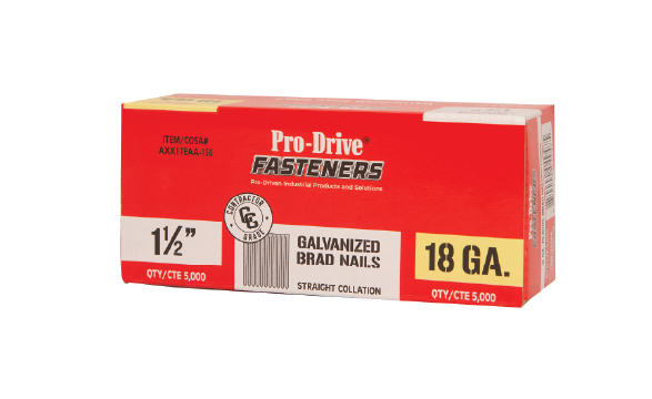 Pro-Drive Fasteners® AXX17EAA-150 — 1-1/2" Brad Nail