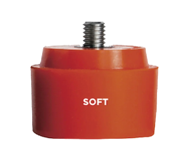 Pro-Drive Fasteners® POLY01-ORG — 2" Poly Striking Face - SOFT (Orange)