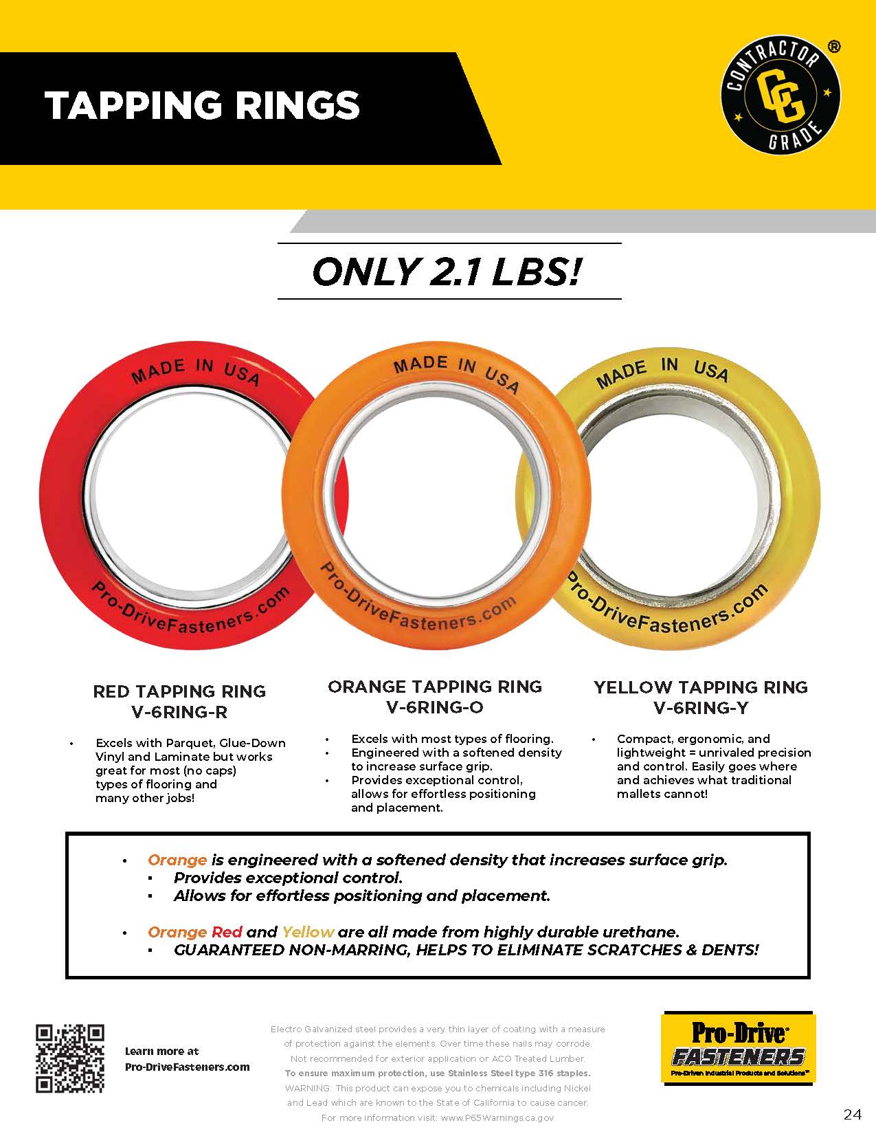 Tapping Rings